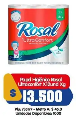 Surtifamiliar Rosal papel higiénico ultra confort oferta