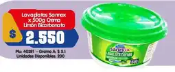 Surtifamiliar Sannox lavaplatos crema limón bicarbonato oferta