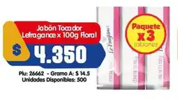 Surtifamiliar Lefragance jabón tocador floral oferta
