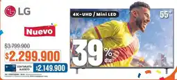 Alkosto Lg - 4k-uhd / mini led tv 55 oferta
