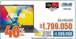 Alkosto Asus - vivobook go e1504fa oferta