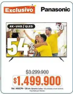 Alkosto Panasonic - 4k-uhd / qled tv oferta