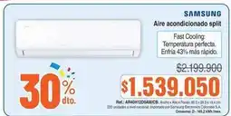 Alkosto Samsung - aire acondicionado split ref: ar40h12d0amcb oferta