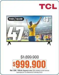 Alkosto Nacional - fhd / qled tv 43 oferta