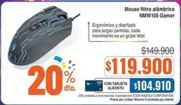 Alkosto Nitro - mouse nmw105 gamer oferta