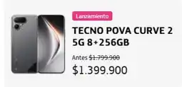 Movistar Pova curve 2 5g 8+256gb oferta