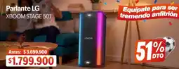 Alkosto Lg parlante xboom stage 501 oferta