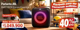 Jbl essential partybox encore 2