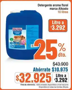 Alkosto Alkosto - detergente aroma floral oferta