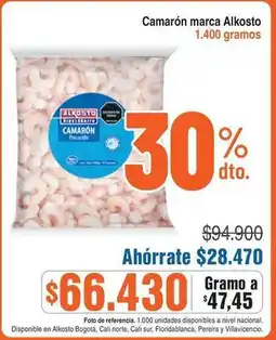 Alkosto Alkosto - camarón oferta