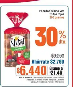 Alkosto Vital - pancitos oferta