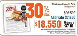 Alkosto Zenú - chorizo antioqueño oferta