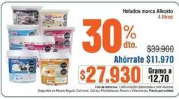 Alkosto Alkosto - helados oferta