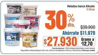 Alkosto Alkosto - helados oferta