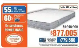Alkosto Romance relax - en colchones power basic oferta