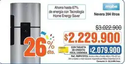Alkosto Mabe - nevera 394 litros oferta