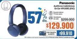 Alkosto Panasonic - audífonos inalámbricos on ear hf630be (enc) oferta