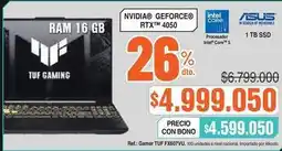 Alkosto Asus - nvidia geforce rtx 4050 oferta