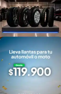 Jumbo Llantas para automóvil o moto oferta