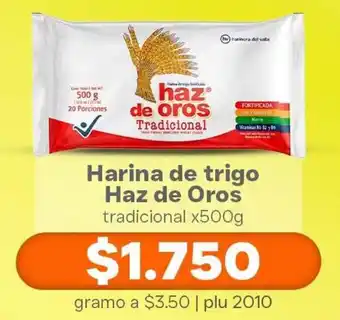 Haz de oros harina de trigo tradicional