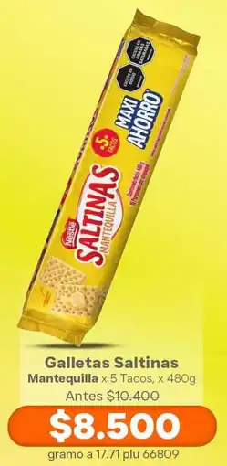 La Gran Colombia saltinas mantequilla galletas 5 tacos oferta