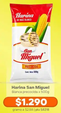 La Gran Colombia San miguel harina blanca precocida oferta