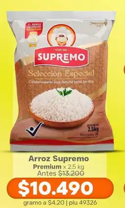 La Gran Colombia Supremo arroz premium oferta