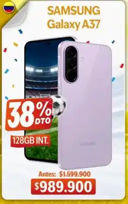 Alkosto Samsung galaxy a37 oferta