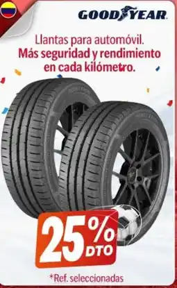 Alkosto Good year llantas para automóvil oferta