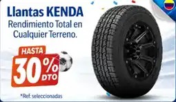 Alkosto Llantas kenda rendimiento total en cualquier terreno oferta