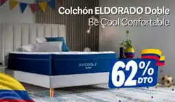 Alkosto Colchón eldorado doble be cool confortable oferta