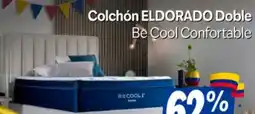 Alkosto Eldorado colchón doble be cool confortable oferta