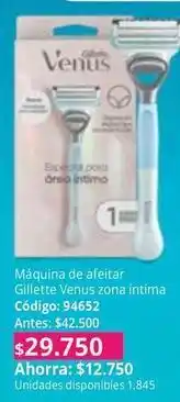 Nova Venta Venus - máquina de afeitar gillette zona íntima código: 94652 oferta