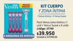 Nova Venta Venus - kit cuerpo y zona íntima oferta