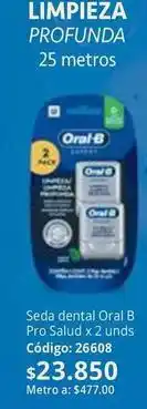 Nova Venta Oral b - seda dental pro salud x 2 unds c uevo: 26608 oferta