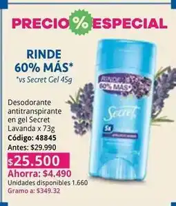 Nova Venta Especial - desodorante antitranspirante en gel oferta