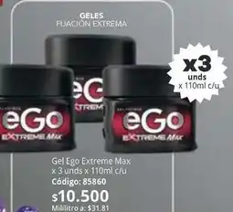 Nova Venta Ego - gel extreme max oferta