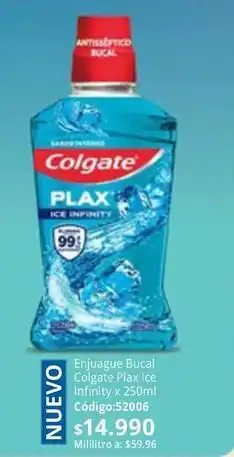 Nova Venta Colgate - plax ice infinity oferta