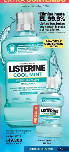 Nova Venta Listerine - cool mint oferta