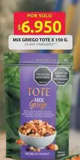 Ara Tote - mix griego tote x 150 g oferta