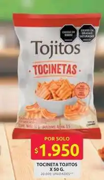Ara Tocinetas oferta