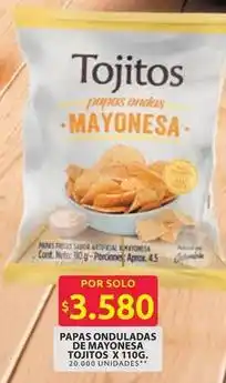 Ara Fritas - papas onduladas de mayonesa oferta
