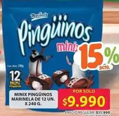 Ara Marinela - minix pingüinos oferta