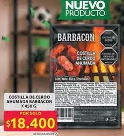 Ara Costilla de cerdo ahumada oferta
