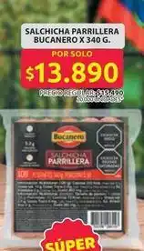 Ara Bucanero - salchicha parrillera oferta