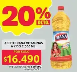 Ara Diana - aceite vitaminas a y d x 2.000 ml oferta