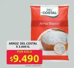 Ara Del costal - arroz blanco oferta