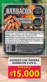 Ara As - chorizo con ternera oferta