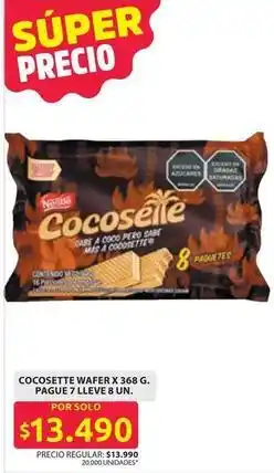 Ara Sabe - cocosette wafer oferta