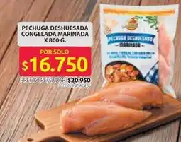 Ara Pechugas deshuesadas congeladas marinadas oferta